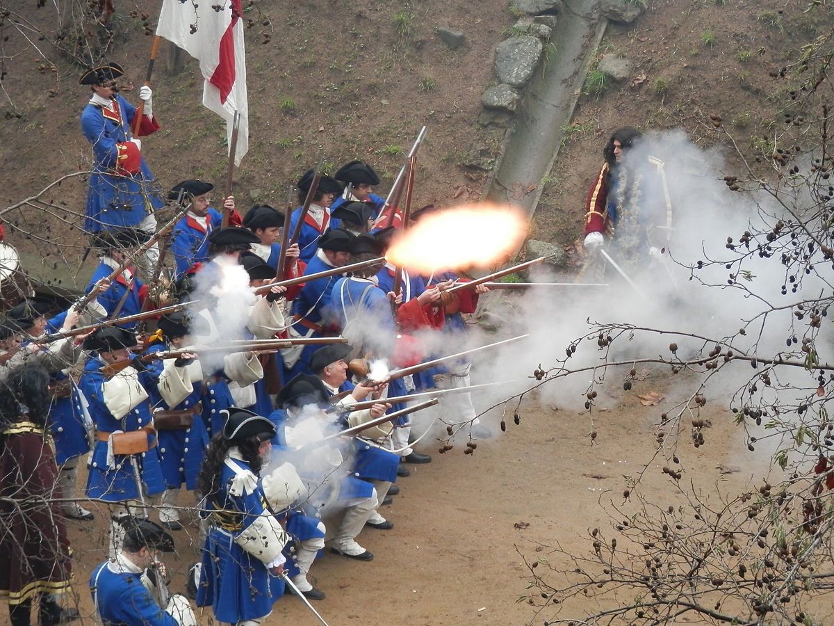 Recreació del combat d'Arbúcies