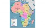 Mapa d'Àfrica del 1914 en què es veu el repartiment final abans de la Primera Guerra Mundial Mapa d'Àfrica del 1914 en què es veu el repartiment final abans de la Primera Guerra Mundial