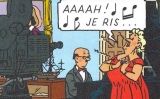 Bianca Castafiore cantant a 'Les joies de la Castafiore', una de les aventures de Tintín Bianca Castafiore cantant a 'Les joies de la Castafiore', una de les aventures de Tintín