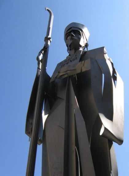 Monument a l'abat Oliba a Vic Monument a l'abat Oliba a Vic
