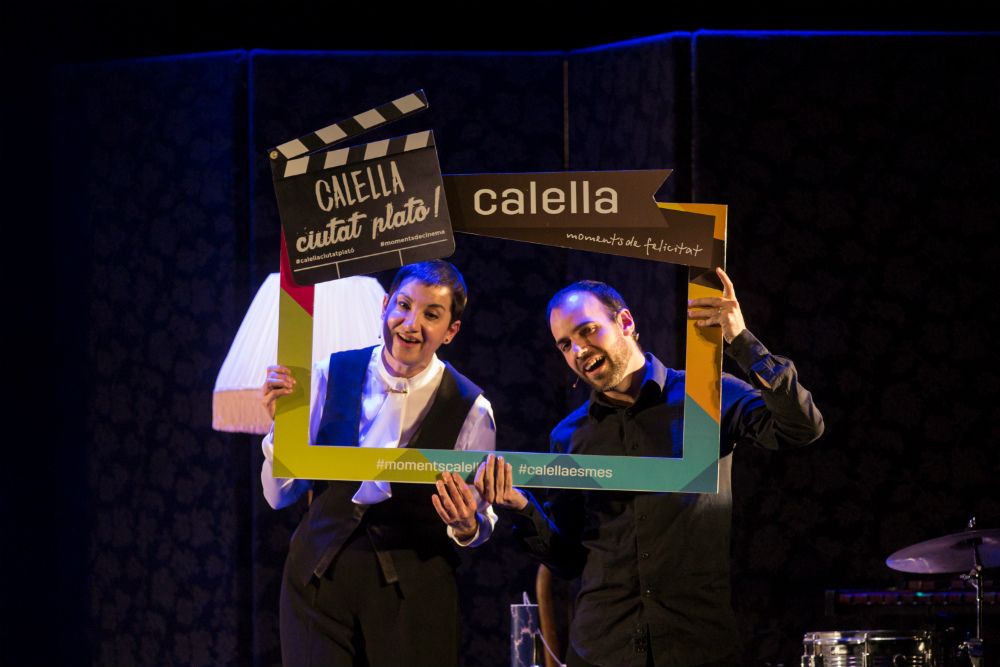 Loll Beltran i Bernat Cot a la Sala Mozart de Calella