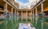 Banys romans la ciutat de Bath, Anglaterra Banys romans la ciutat de Bath, Anglaterra