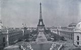 El parc del Camp de Mart i la Torre Eiffel, a París, el 1900 El parc del Camp de Mart i la Torre Eiffel, a París, el 1900