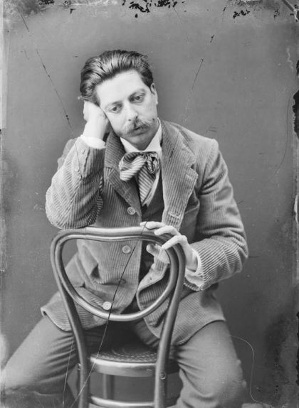 Retrat d'Enric Granados a la dècada del 1890