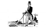 Gérard de Nerval passejant la seva llagosta Gérard de Nerval passejant la seva llagosta