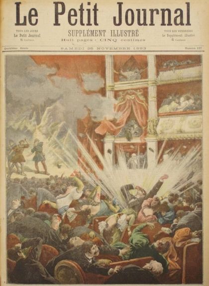 La premsa es va fer ressò dels successos. A la imatge, la portada del diari francès ‘Le Petit Journal’ La premsa es va fer ressò dels successos. A la imatge, la portada del diari francès ‘Le Petit Journal’