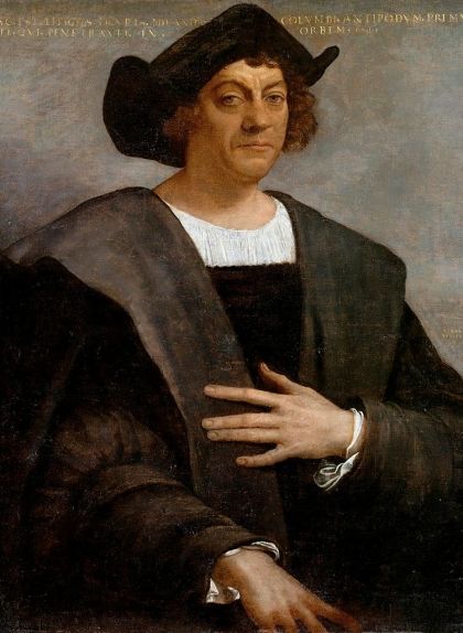 Retrat de Cristòfor Colom, obra de Sebastiano del Piombo (1519) Retrat de Cristòfor Colom, obra de Sebastiano del Piombo (1519)