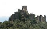 El castell de Montsoriu vist des de la torre de les Bruixes