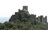 El castell de Montsoriu vist des de la torre de les Bruixes El castell de Montsoriu vist des de la torre de les Bruixes