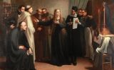 Escena de Mariana Pineda abans de ser executada, de Juan Antonio Vera Calvo Escena de Mariana Pineda abans de ser executada, de Juan Antonio Vera Calvo