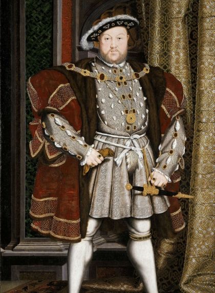 Retrat d'Enric VIII, de Hans Holbein el Jove Retrat d'Enric VIII, de Hans Holbein el Jove