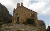L'ermita de Sant Joan, situada a 1.050 metres d'altura L'ermita de Sant Joan, situada a 1.050 metres d'altura
