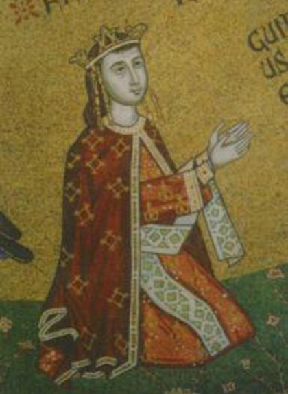 Frederic representat a un mosaic de la catedral de Messina.