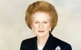 Retrat de Margaret Thatcher, la primera ministra del Regne Unit des del 1979 fins el 1990 Retrat de Margaret Thatcher, la primera ministra del Regne Unit des del 1979 fins el 1990