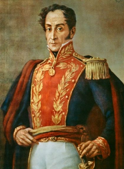 Retrat de Simón Bolívar, un dels artífexs de l'emancipació de Panamà Retrat de Simón Bolívar, un dels artífexs de l'emancipació de Panamà