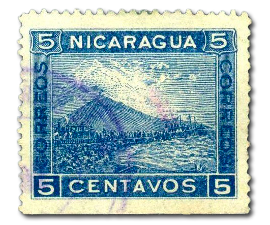 El segell amb el que Philippe Jean Bunau-Varilla va fer campanya contra Nicaragua