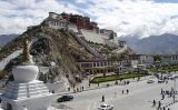 El palau de Potala a Lhasa, la capital del Tibet El palau de Potala a Lhasa, la capital del Tibet