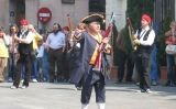 Miquelets en una celebració popular a Badalona Miquelets en una celebració popular a Badalona