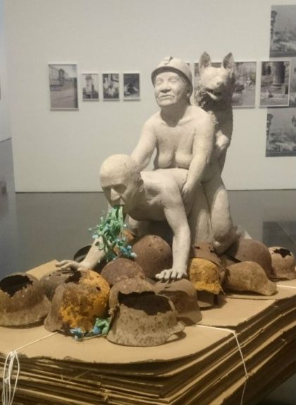 'Not dressed for conquering', l'obra que representava la sodomització de Joan Carles I 'Not dressed for conquering', l'obra que representava la sodomització de Joan Carles I