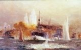 A la batalla de Jutlàndia, el primer dia, els britànics van perdre 14 vaixells i els alemanys, 11
