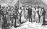 "El doctor Livingstone, m'imagino", il·lustració de 1876 sobre la trobada entre els dos exploradors "El doctor Livingstone, m'imagino", il·lustració de 1876 sobre la trobada entre els dos exploradors