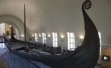 El vaixell d'Oseberg, un drakar que es pot veure al Museu de Vaixells Vikings d'Oslo