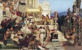 'La torxa de Neró' (1877), quadre de Henryk Siemiradzki que representa la persecució dels cristians per part de Neró 'La torxa de Neró' (1877), quadre de Henryk Siemiradzki que representa la persecució dels cristians per part de Neró