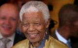 Nelson Mandela a Johannesburg el 13 de maig de 2008