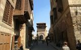 Un carrer de la part antiga de la ciutat del Caire Un carrer de la part antiga de la ciutat del Caire