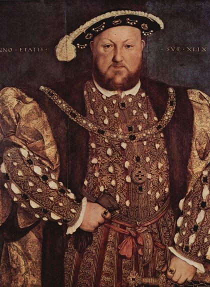 Retrat d'Enric VIII d'Anglaterra, de Hans Holbein Retrat d'Enric VIII d'Anglaterra, de Hans Holbein