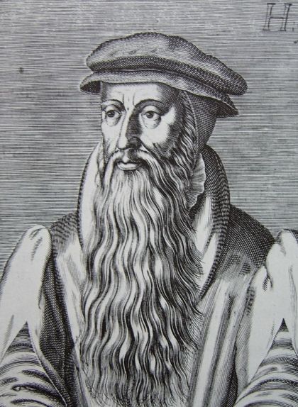 Retrat de John Knox, fundador del presbiterianisme Retrat de John Knox, fundador del presbiterianisme