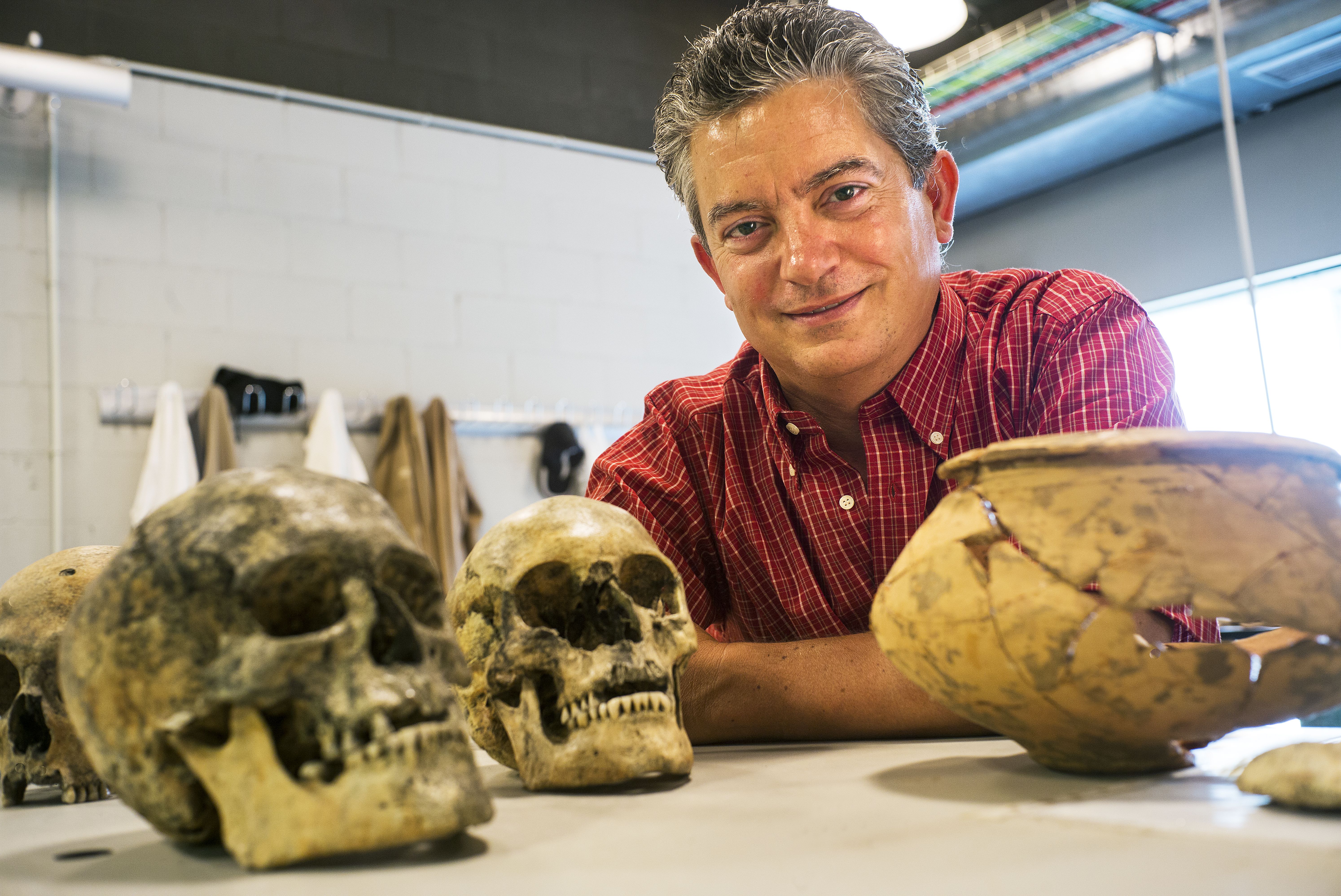 Jaume Noguera, professor d’arqueologia de la UB que encapçala un estudi per determinar la localització exacta de ‘Kissa’