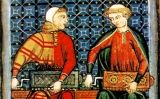 Miniatura de les 'Cantigas de Santa María', el cançoner d'Alfons X de Castella i Lleó Miniatura de les 'Cantigas de Santa María', el cançoner d'Alfons X de Castella i Lleó