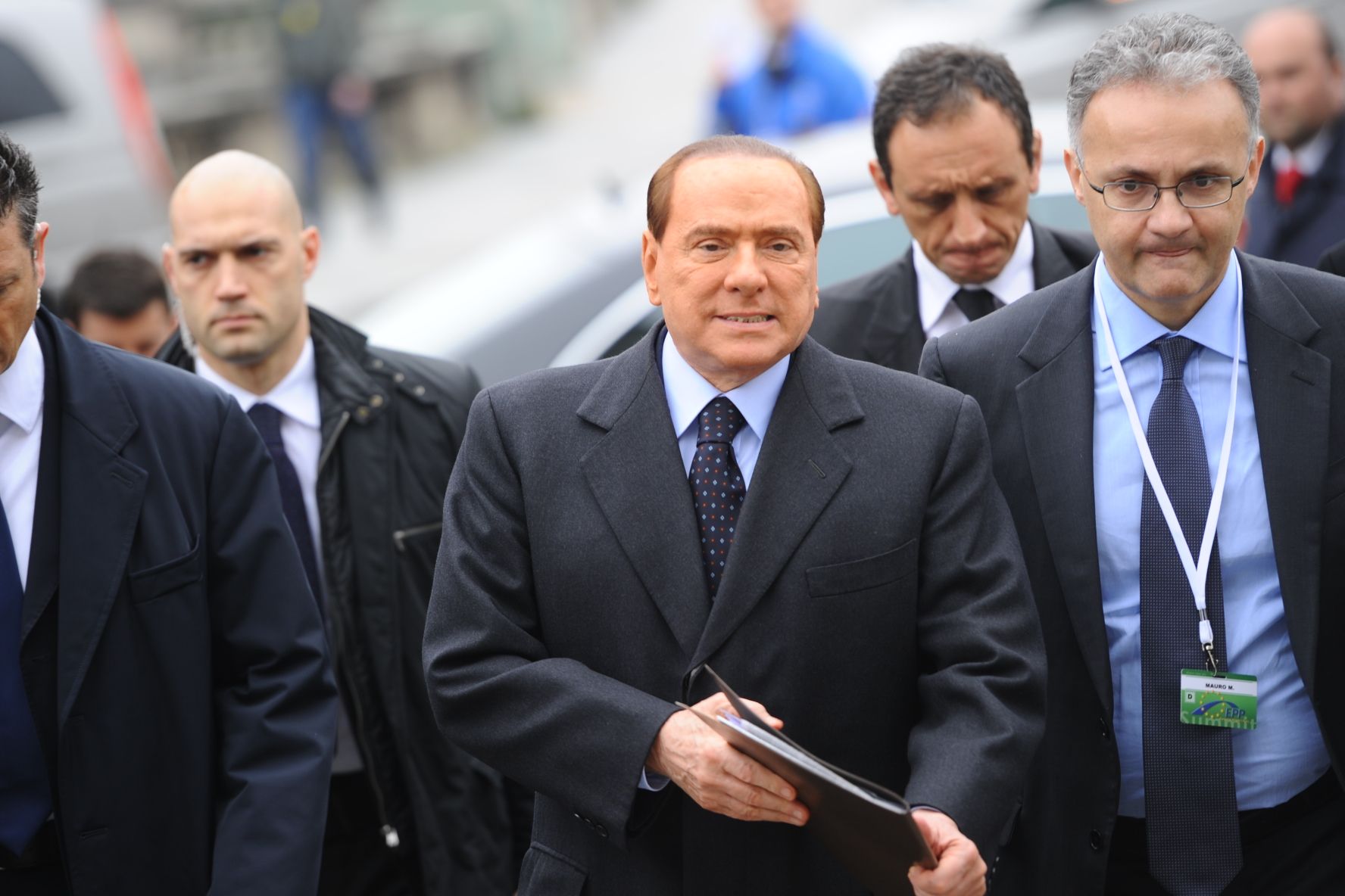 Silvio Berlusconi l'any 2012