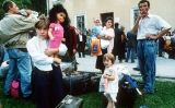 Refugiats arriben a Travnik, a la Bòsnia central, durant les guerres iugoslaves, el 1993 Refugiats arriben a Travnik, a la Bòsnia central, durant les guerres iugoslaves, el 1993