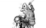 Acudit de Miquel Ferreres on Tarradellas castiga Pujol (15 de març de 1979) Acudit de Miquel Ferreres on Tarradellas castiga Pujol (15 de març de 1979)