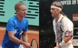 John McEnroe (a l'esquerra) i Björn Borg (a la dreta) John McEnroe (a l'esquerra) i Björn Borg (a la dreta)