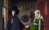 'El matrimoni Arnolfini', de Jan van Eyck (Bruges, 1843) 'El matrimoni Arnolfini', de Jan van Eyck (Bruges, 1843)