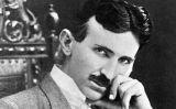 Retrat de Nikola Tesla quan tenia 40 anys