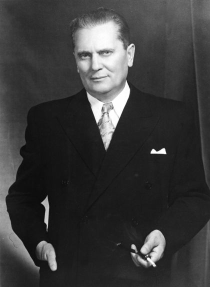 Retrat del president iugoslau Josip Broz 'Tito' Retrat del president iugoslau Josip Broz 'Tito'