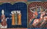 Il·lustració de la croada contra els albigesos a 'Les grans cròniques de França' Il·lustració de la croada contra els albigesos a 'Les grans cròniques de França'