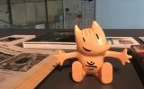 Figureta d'en Cobi, la mascota de Barcelona'92, al Museu Olímpic i de l'Esport Joan Antoni Samaranch Figureta d'en Cobi, la mascota de Barcelona'92, al Museu Olímpic i de l'Esport Joan Antoni Samaranch