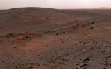 Vista del sòl del planeta Mart