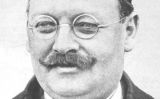 Retrat de Hans Gamper, el fundador suís del Futbol Club Barcelona Retrat de Hans Gamper, el fundador suís del Futbol Club Barcelona