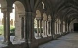Claustre del monestir de Santa Maria de Vallbona de les Monges Claustre del monestir de Santa Maria de Vallbona de les Monges