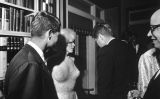 John F. Kennedy i Marilyn Monroe el 1962 durant la celebració del 45è aniversari del president