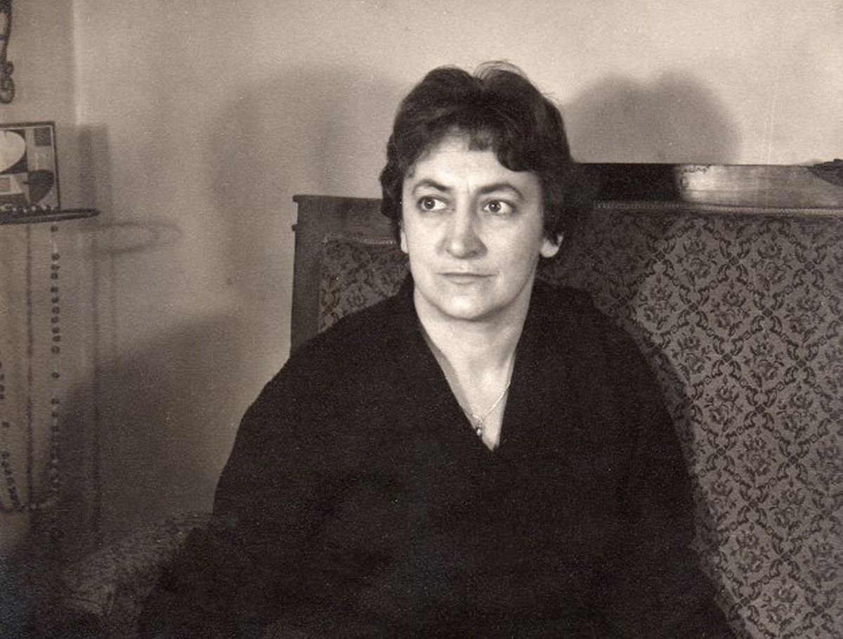 Maria Aurèlia Capmany a finals dels anys cinquanta