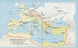 Mapa de l'imperi Romà a la darreria del segle IV