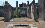 Restes de l'atri d'una antiga domus pompeiana