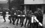 Les forces armades alemanyes creuen la frontera polonesa el 1939 Les forces armades alemanyes creuen la frontera polonesa el 1939